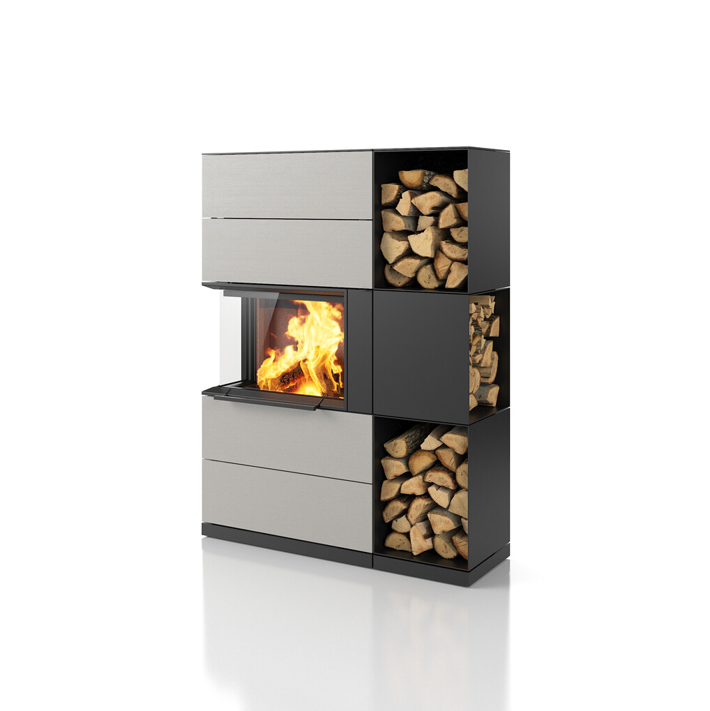 PADUA 160, Houtopslag module rechts, 1 element gedraaid